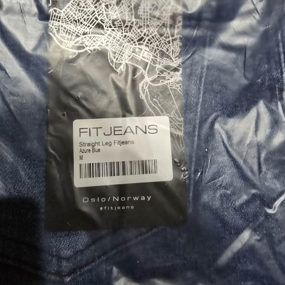 Fitjeans Straight Leg Azure Blue - Picture 6 of 6